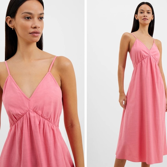 French Connection Alania Lyocell Blend Sun Dress NWT Small - Picture 4 of 8